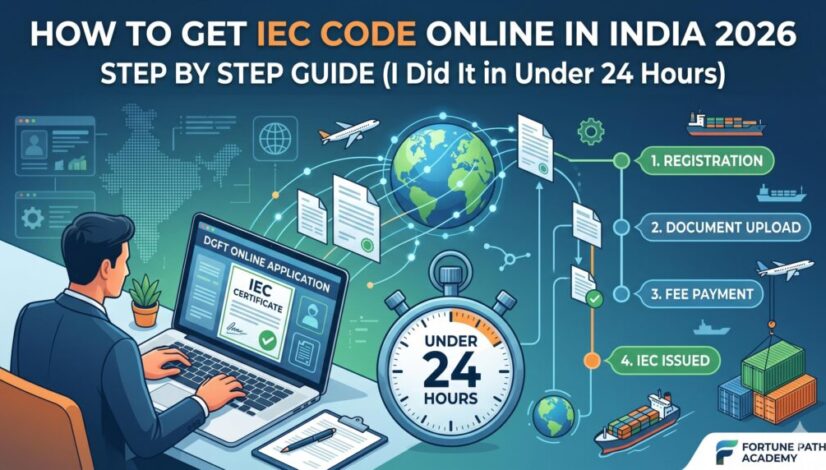 how to get IEC code online India DGFT portal step by step guide 2026