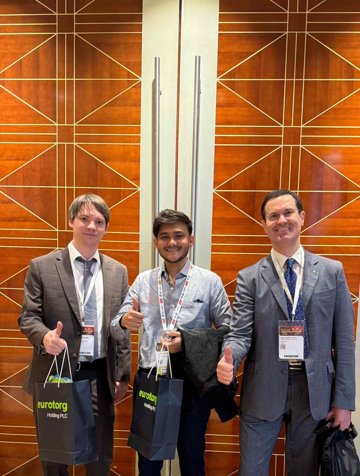 Supplier meetings with global food brands at Gulfood Dubai